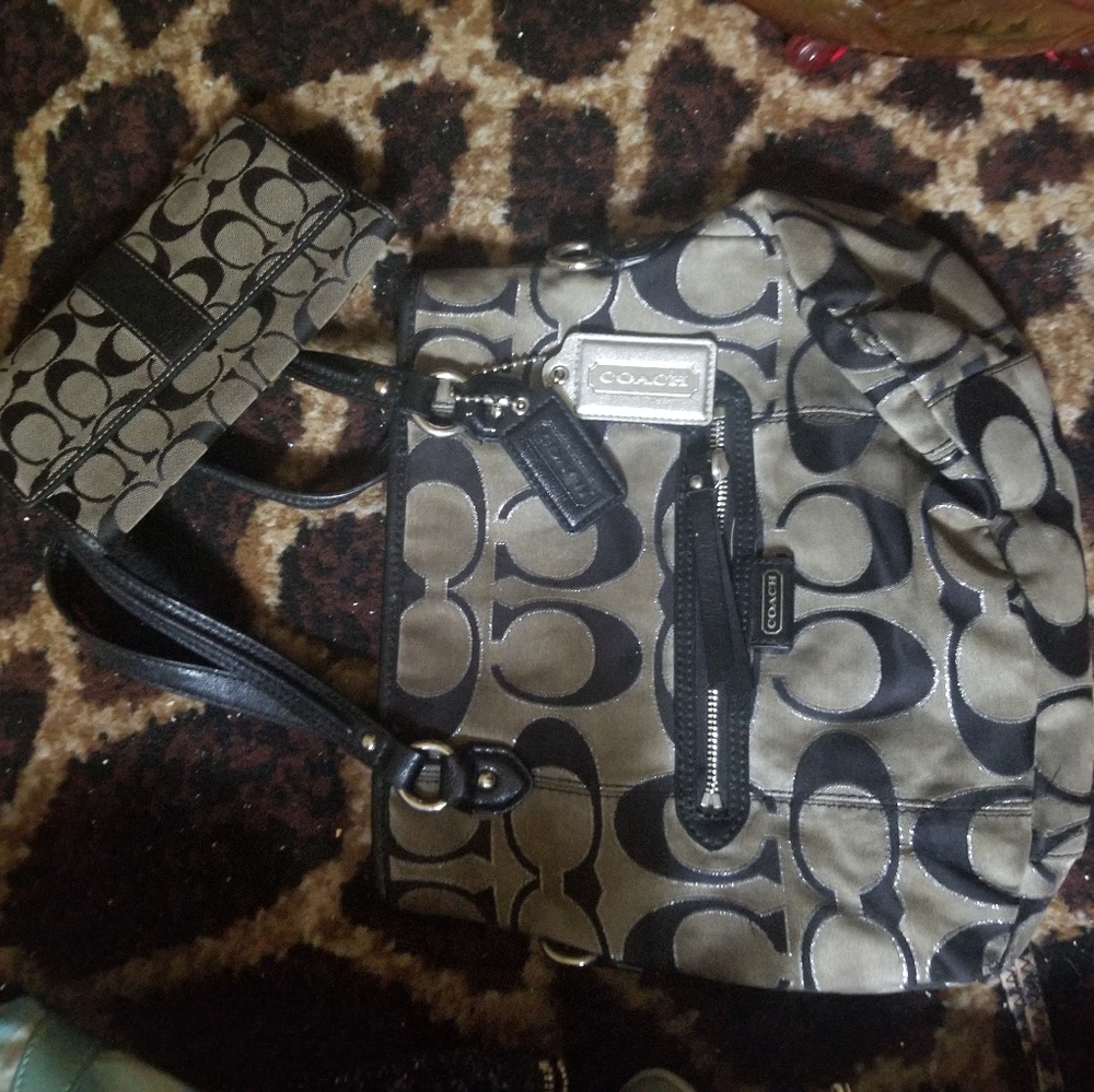Coach purse n wallet